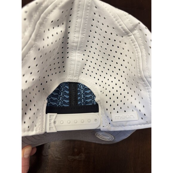 Melin A-Game Hydro Mens Snapback White Hat - Classic Size - Picture 5 of 7